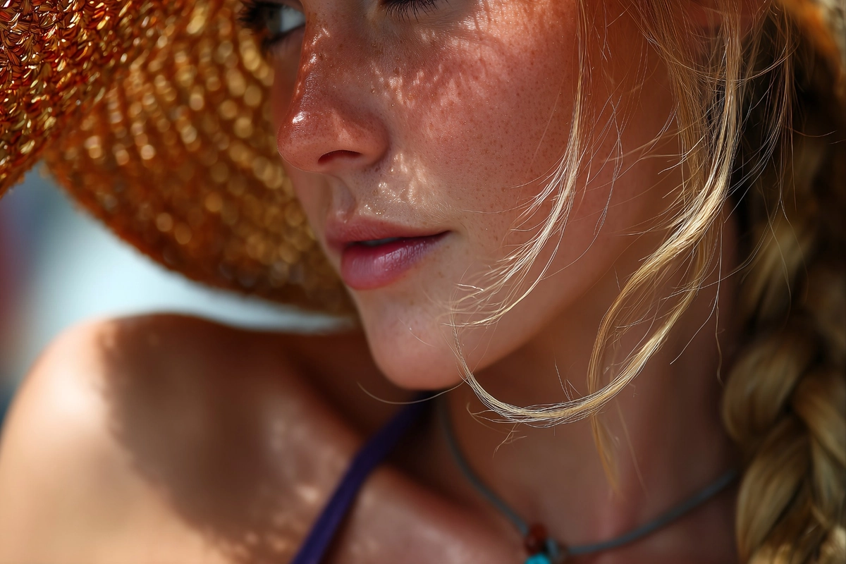 Woman After Getting Summer Skincare Treatment at Natural Beauty Aesthetics
