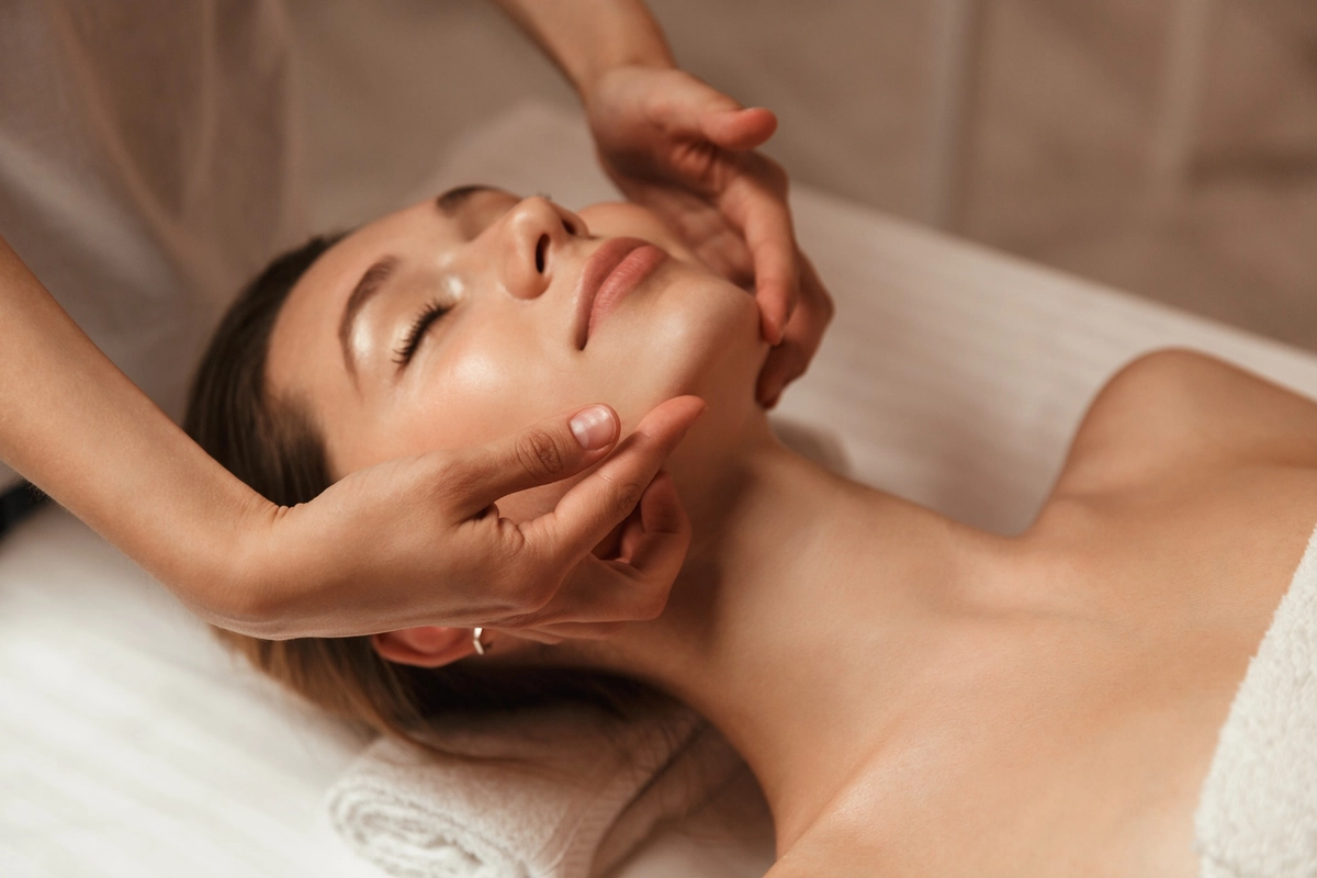 Patient Getting Holiday Skin Prep at Natural Beauty Aesthetics